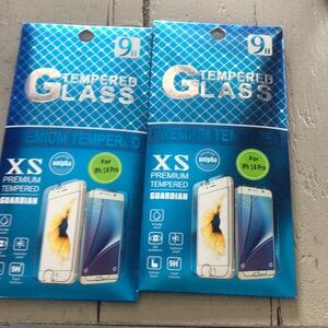Tempered Glass Screen Protector for iPhone 14 Pro - Blue(2)